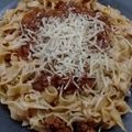 El cooksnap de Laura Gago cuando hizo Fideos al huevo caseros.