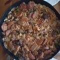 El cooksnap de Rafael Sampedro Izquierdo cuando hizo Butifarra esparracada con setas.