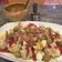 El cooksnap de Ana Laguna cuando hizo Ensalada de coliflor con atún, anchoas, piquillos y variantes.