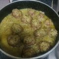 El cooksnap de Pilar Iniesta Camacho cuando hizo Albóndigas al ajillo, perfectas para cumplir 6 años!! 🎂 💃🏻.