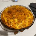 El cooksnap de Belu Ferrini cuando hizo Detox después de las fiestas: Budín de queso 🧀 con cebollas 🧅; y zanahorias 🥕.