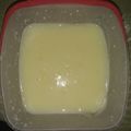 El cooksnap de Ofelia Aldaz cuando hizo Leche condensada con leche líquida.
