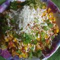Twinkal Kalpesh Kabrawala's cooksnap of when they made મસાલા કોર્ન ચાટ.