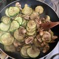 El cooksnap de Ian J. Riquelme cuando hizo Salteado de zapallo italiano.