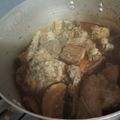 El cooksnap de Sandra González cuando hizo Estofado de San Juan.