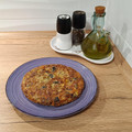 El cooksnap de Jesús Ruiz cuando hizo Tortilla de Berenjena.