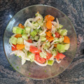 El cooksnap de Melanio Esteban cuando hizo Ensalada de mandarinas y pepino.