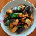 Hsuan 的 三杯米血杏鮑菇 cooksnap