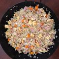 El cooksnap de domingo67 cuando hizo Arroz tres delicias.