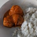 El cooksnap de Isa cuando hizo Albóndigas en crockpot.