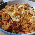 Cooksnap dari ekitchen untuk resep Elise's fav: Kimchi Fried Rice krenyes asem pedas