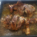 El cooksnap de Jorge Fernández Regidor cuando hizo Pierna y paletilla de cordero al horno 😋😋😋.