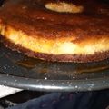El cooksnap de Eugenia Montania cuando hizo Chocoflan o torta imposible.