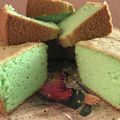 Cooksnap dari Serli Guncoro untuk resep Chiffon Pandan Coklat