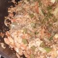 Sunita Singh का कुकस्नैप जब उन्होंने वेजिटेबल दलिया (vegetable dalia recipe in Hindi) बनाया था।