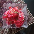 کوک اسنپ 🌈🦄ریحانه🦄🌈 بعد از امتحان کردن بستنی توت فرنگی🍓🍨🍓🍦.