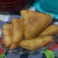 صورة من الطباخة الصغيرة ♥️ Nour ، شاركها بعد تجربة وصفة فطائر المثلثات بالنواد كوكو 🧇🥥🥥
