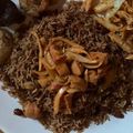 Cooksnap de Paula dos Santos Silva quando cozinhou Arroz Integral estufado com Tofu Crocante.