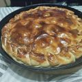 El cooksnap de Osvaldo Ramirez cuando hizo Empanada gallega.