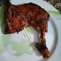 El cooksnap de José María cuando hizo Pollo trozado agridulce.