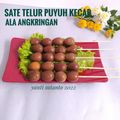 Cooksnap dari yanti sutanto untuk resep *Sate Telur Puyuh ala Angkringan PGOT*