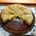 El cooksnap de Gonzalo Unamuno cuando hizo Pizza fugazzeta rellena.