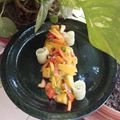 Mukti Bhargava का कुकस्नैप जब उन्होंने मैंगो सालसा (Mango salsa recipe in hindi) बनाया था।