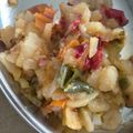 El cooksnap de Sara García Ramajo cuando hizo Patatas a lo pobre.