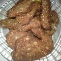 El cooksnap de Analia Rios cuando hizo Nuggets de pollo.