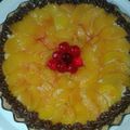 El cooksnap de Soledad Tentor cuando hizo Tarta de Duraznos con Crema .