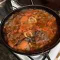 El cooksnap de Sil Sera cuando hizo Polenta cremosa con osobuco al malbec 🍷.