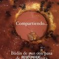 El cooksnap de Susana del Valle Quiroga cuando hizo Budín de pan c/ pasas de uva.