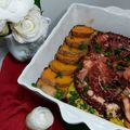 Cooksnap de Elsa Nunes - Flor de Rosmaninho! quando cozinhou Polvo no forno com Batata-Doce.