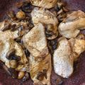 El cooksnap de astrid badia cuando hizo Lomo de cerdo con champiñones.