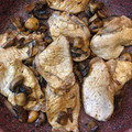 El cooksnap de astrid badia cuando hizo Lomo de cerdo con champiñones.
