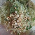 Cooksnap của Phương Lan khi họ làm theo món Gỏi đu đủ xanh tai heo