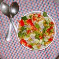 Falak Numa का कुकस्नैप जब उन्होंने स्प्राउट सलाद (Sprout Salad recipe in hindi) बनाया था।