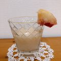 KA's cooksnap of when they made Peach Juice.