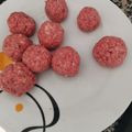 El cooksnap de aida cuando hizo Albóndigas de carne picada.
