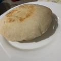 El cooksnap de Claudia Farah cuando hizo Pan Pita.
