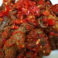 Cooksnap dari Mia Puspitasari untuk resep Dendeng Balado Basah