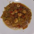 El cooksnap de Liguia cuando hizo Tallarines de calabacín con magro.