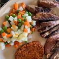 El cooksnap de Agustina ☀️☀️ cuando hizo Hamburguesas de proteína de soja y avena 🤟🏻.