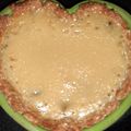 El cooksnap de Maria Cecilia Vallejos cuando hizo Tarta vigilante (dulce de batata y queso).