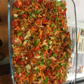 El cooksnap de Jenny Cruz cuando hizo Ensalada de lentejas.