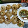 ÝTumpa Bose's cooksnap of when they made খাট্টা মিঠা ফুচকা(khatta mitha fuchka recipe in bengali).