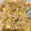 黃詩倩 的 鮭魚蛋炒飯 cooksnap