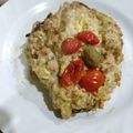 El cooksnap de Debbie Giu cuando hizo Berenjenas rellenas de carne.