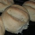 El cooksnap de Maru cuando hizo Pan casero con mucha miga suave por dentro y crocante por fuera.