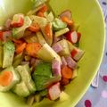 El cooksnap de Salty & Sweet cuando hizo Ensalada de aguacate y mango.